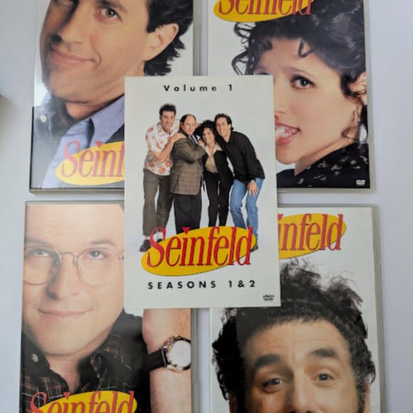 Seinfeld Box Set DVDs Bundle Lot Seasons 1 2 3 4 - Picture 5 of 11